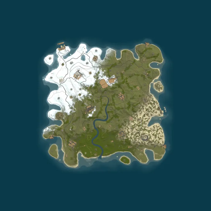 Map of Bestrust Solo/Duo 2x | NEXT FULLWIPE in 2 hours 15.10