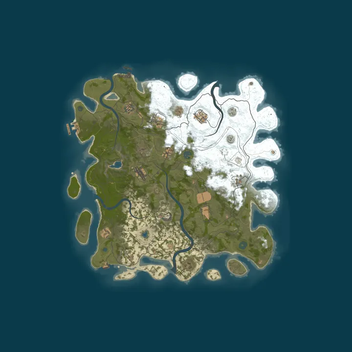 Map of [PvE] ExaRust #1 x1-x3 | RB | Quests | Events | NoRaid | NoKill