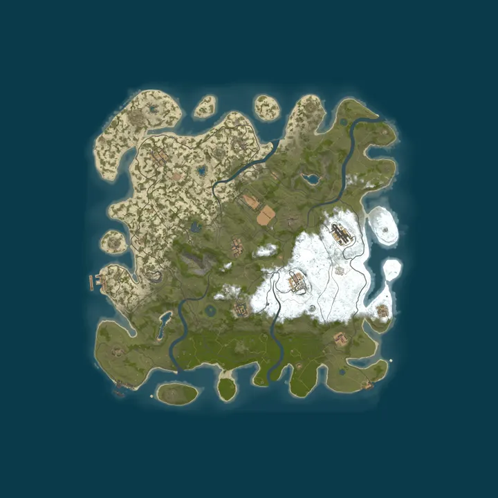 Map of BaZza - RU 2X Large | Vanilla+ | Для Новичков | 9.10