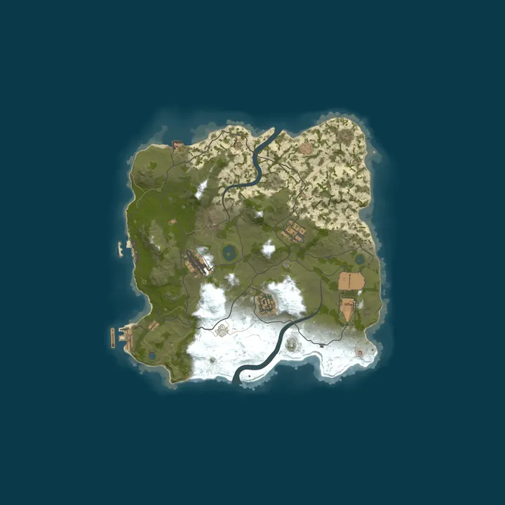 Map of GORGONA [X1000 | NOLIMIT | LOOT+ | FPS++]
