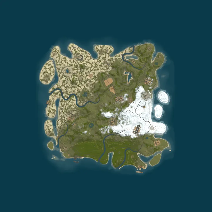 Map of [RU]RUSSIAN BEAR/PVE/RAIDBASES/EVENTS/KIT/SKIN