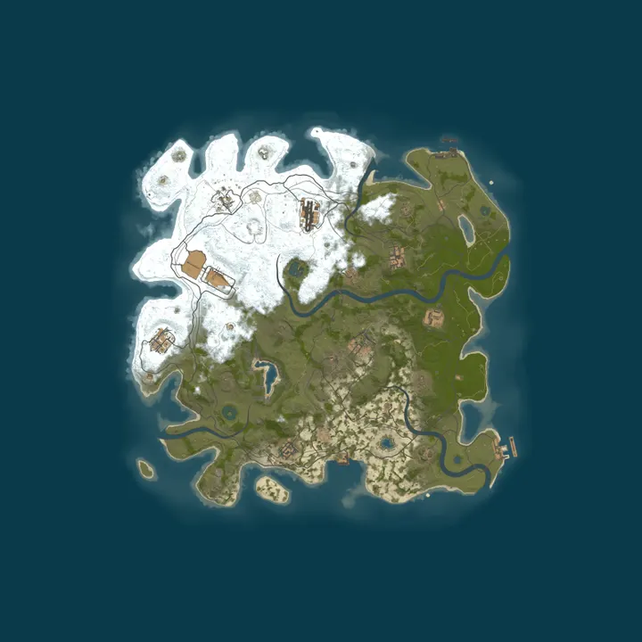 Map of LOST RUST |ДЛЯ НОВИЧКОВ| WIPE 09.10