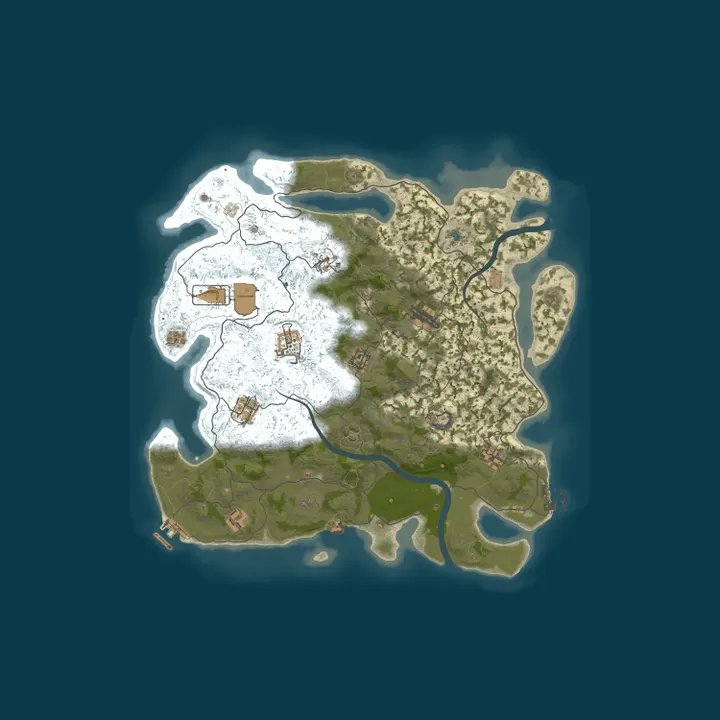 Map of Magic Rust #24 — Vanilla 2x (Solo/Duo/Trio) | Baйп 12.10