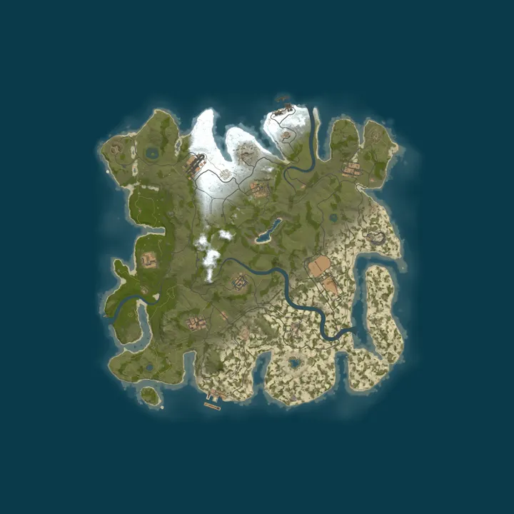 Map of ДЛЯ НОВИЧКОВ | КЛАССИКА X2 |KARMA RUST 10.10