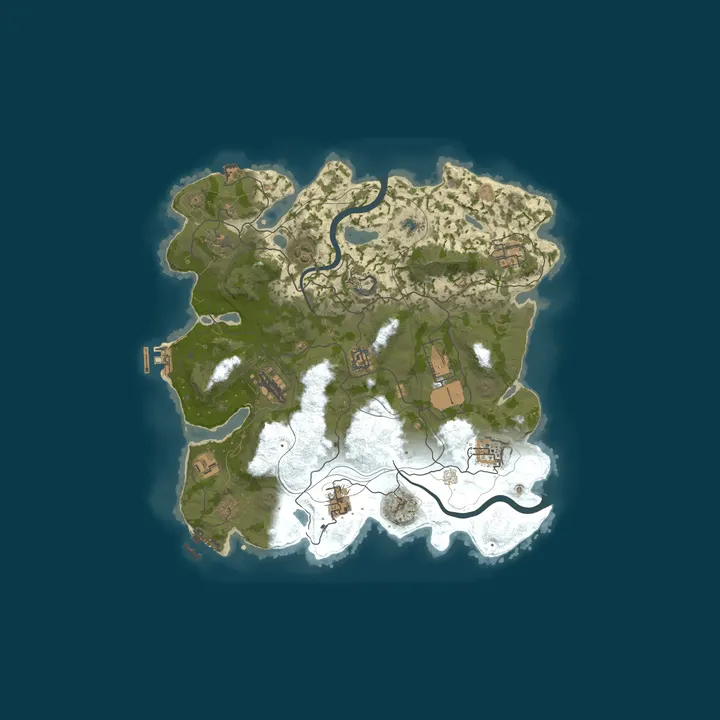 Map of US Limitless 2x Solo/Duo/Trio/Quad|No BP Wipes|Noob Friendly