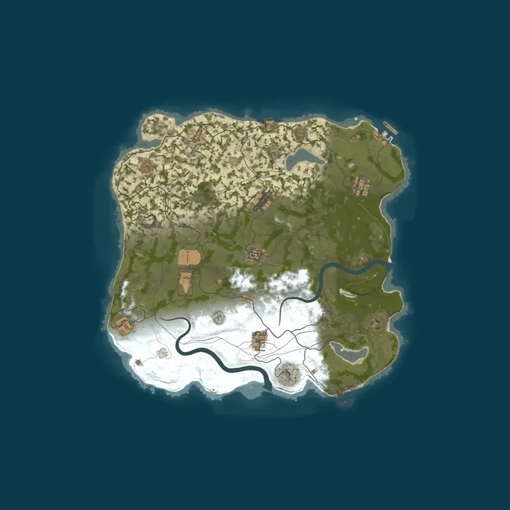 Map of WARBANDITS.GG EU 3X Weekly |Solo/Duo/Trio/Quad|LootX3| Just Wip