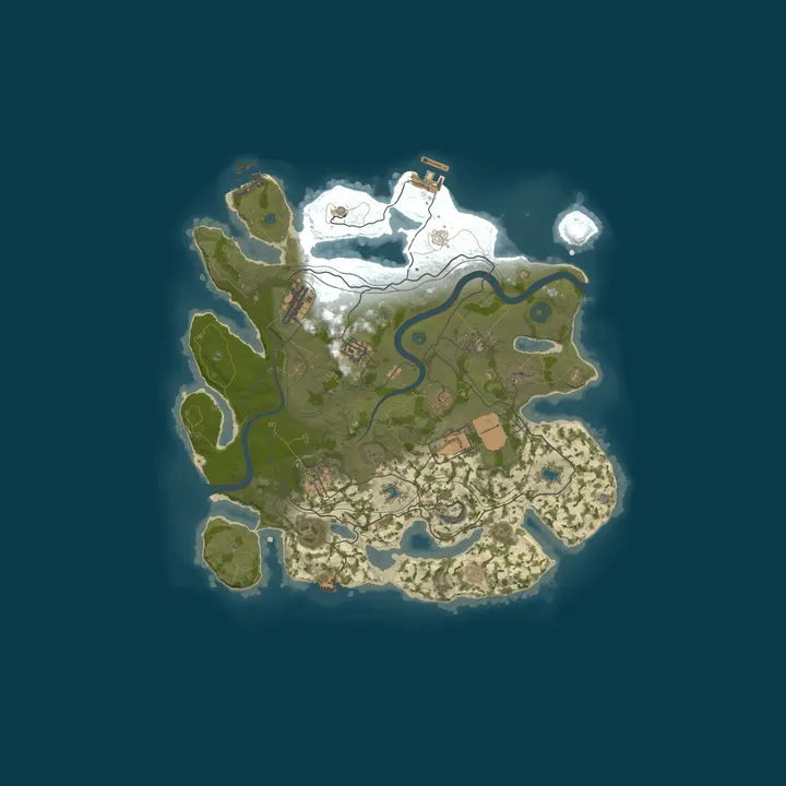 Map of TESTE SERVER