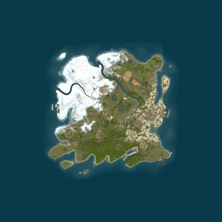 Map of RZMX RUST NO LIMITS PVE