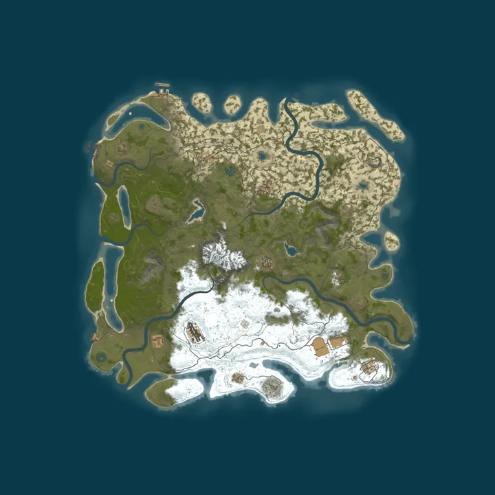 Map of Aproldvin #1| Solo/Duo/Trio | vanilla mapsize 5000 | 02.10.2026