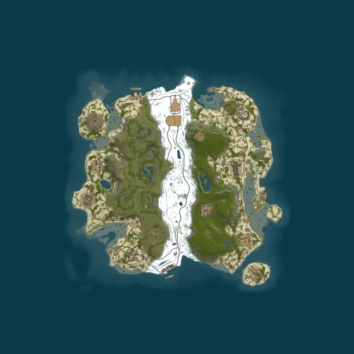Map of AoR Test Server