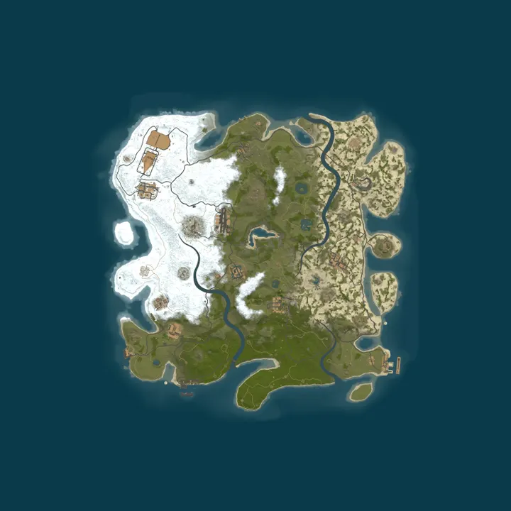 Map of [US] Rusty Asylum | 3x | Zombies · Bosses · Events | No EAC