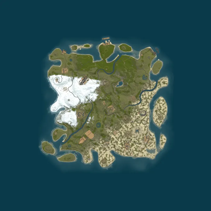 Map of Zev | Зэвэрсэн Тал | Mongolia 2x Modded | Weekly