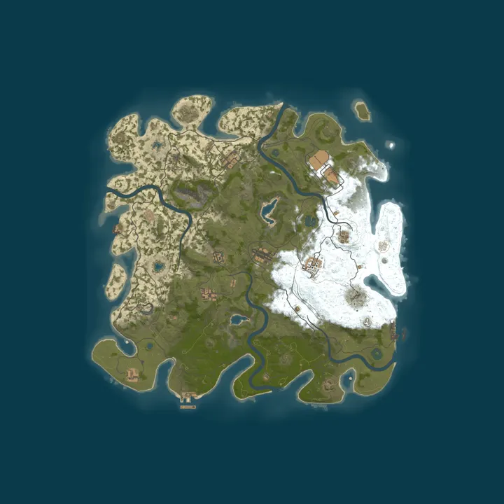 Map of Delulu Server powered by Host-Unlimited.de