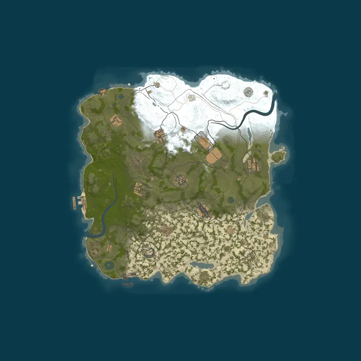 Map of RustVikings | Solo/Duo | Saturdays | FULLWIPE 10/10 17:00CEST