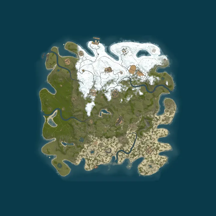 Map of Bastion PvE [Modded,Events,RaidBase,PvPzone]