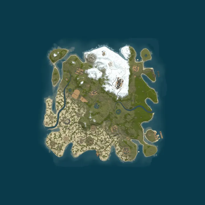 Map of TEONRUST MAX3[x5/CUSTOM/BASE/LOOT/EVENT/HOME]