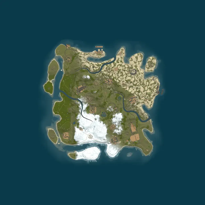 Map of My Untitled Rust Server