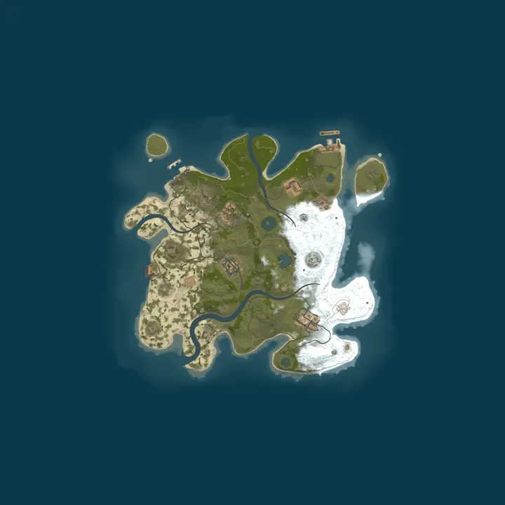 Map of SolarSpire Rust POC
