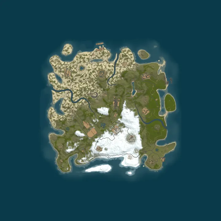 Map of RustChaos Vanilla EU