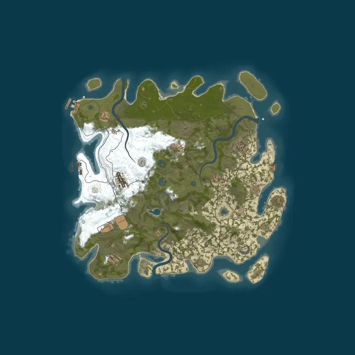 Map of 404 RUST 2X SOLO/DUO | ЧТ | ДЛЯ НОВИЧКОВ 08.10