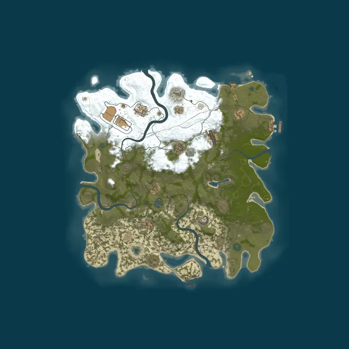 Map of 777 RUST /ДЛЯ НОВИЧКОВ /РОССИЯ 11.10