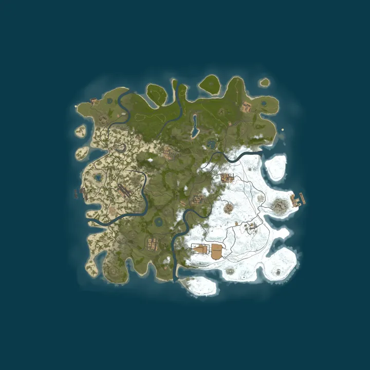 Map of 404 RUST SOLO/DUO/TRIO | ЧТ | ДЛЯ НОВИЧКОВ 08.10