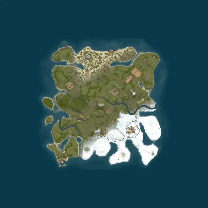 Map of #2 RUST RAID REVENGE I X2 I КЛАССИКА I 09.10