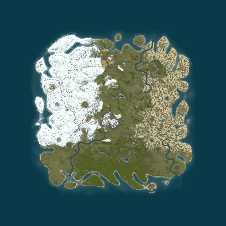 Map of Rusty Planet E
