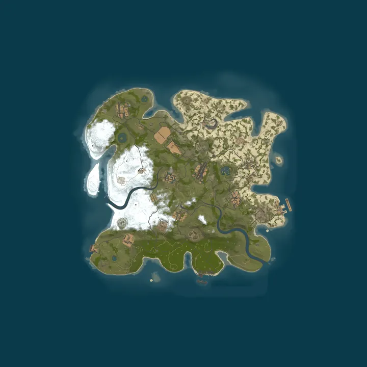 Map of TheCove.GG｜原版｜新手村｜四人｜10.24号16:00清档