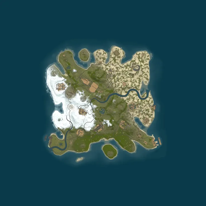 Map of TheCove.GG｜原版｜新手村｜四人｜10.14号14:00清档