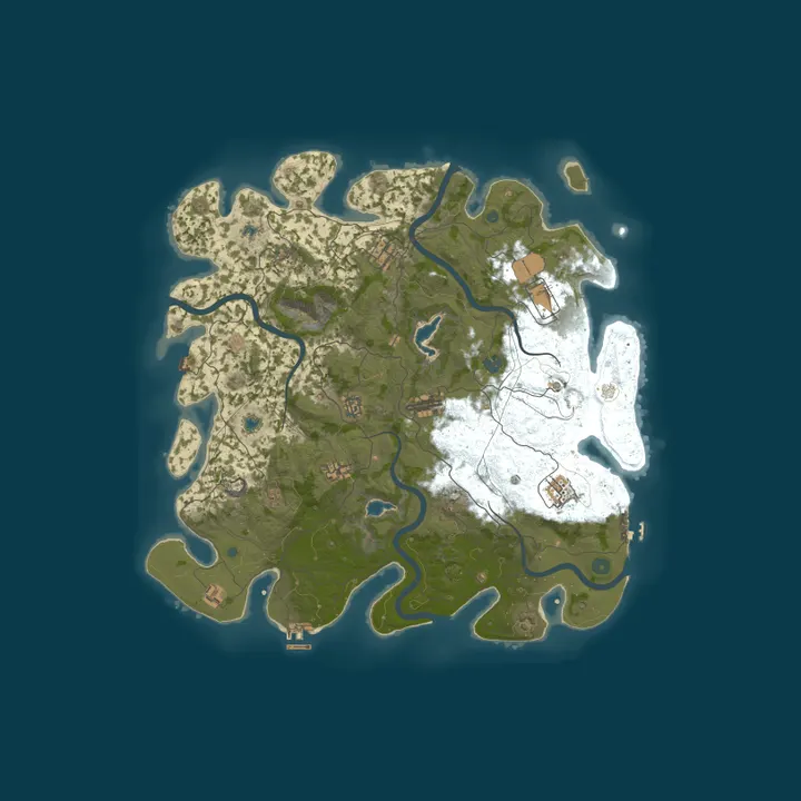 Map of PML/9.25新开/萌新养老/独狼/双人/三人/四人