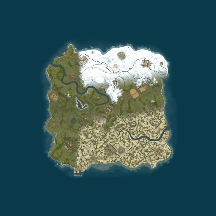 Map of WEREWOLF GAMING.CO 3x Solo/Duo|Loot x3|Share BPs|JUST WIPED