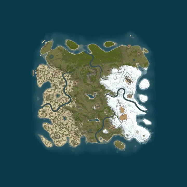 Map of Cheesecake Playground