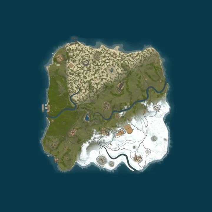 Map of Rustoria.co - US Mondays