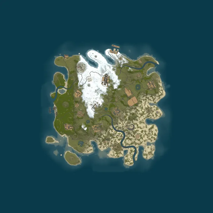 Map of SIXSEVEN RUST 3x | 67/67 [RU]