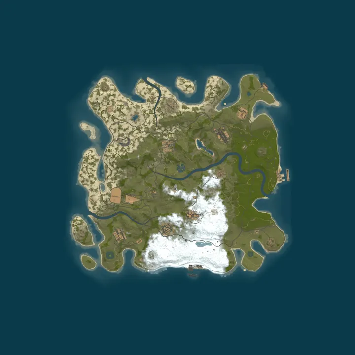 Map of Для новичков, без модов Вайп 12.10