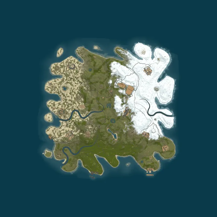 Map of DeadZone Vanilla | Monthly | EU | LARGE