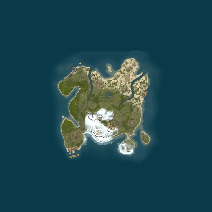 Map of DutchRust MapTest Survival