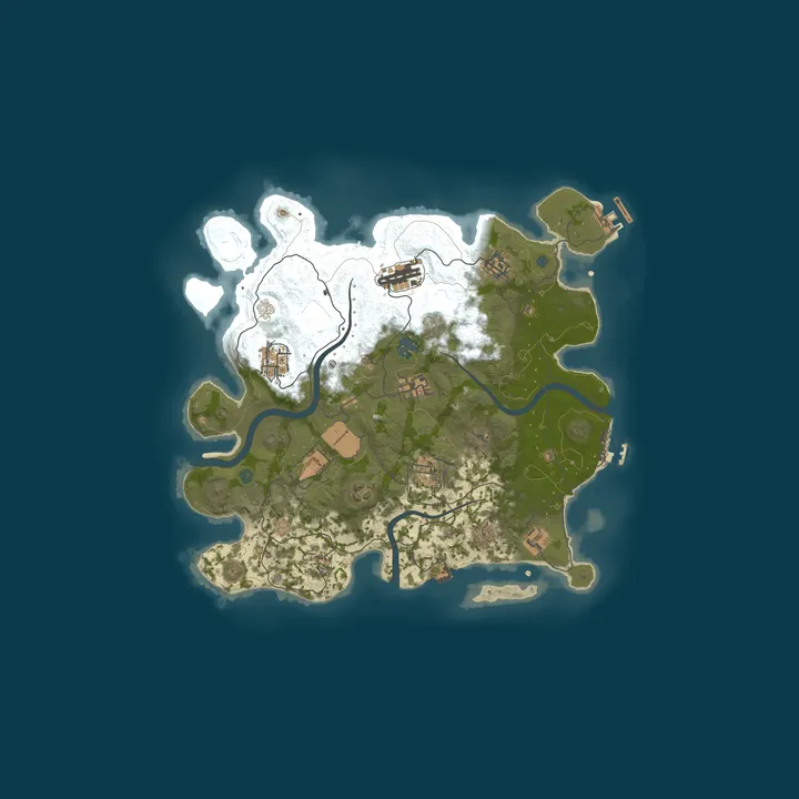 Map of Nutty Test Site