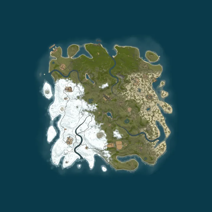 Map of #1[烂番茄公益] - PVP | 原倍 | 月清蓝图 | 仿官