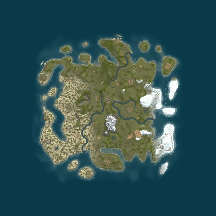 Map of Paradise US 5X | Free Heli & Planes | Builds | Events | Raidabl