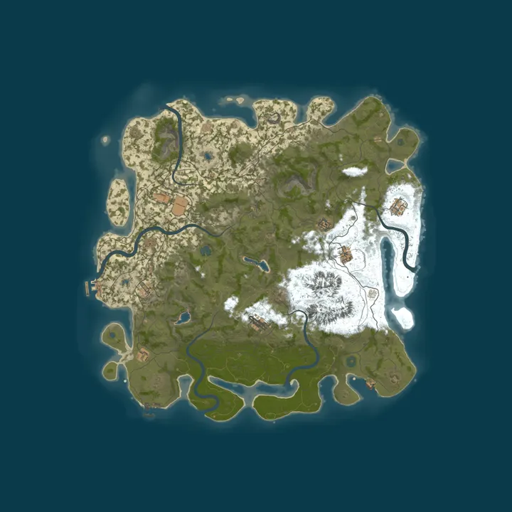Map of Dagobah Island | No Raids | XP | 10 Players