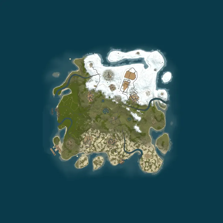 Map of Le Refuge | 100% PvE,100% Chill , by Packam
