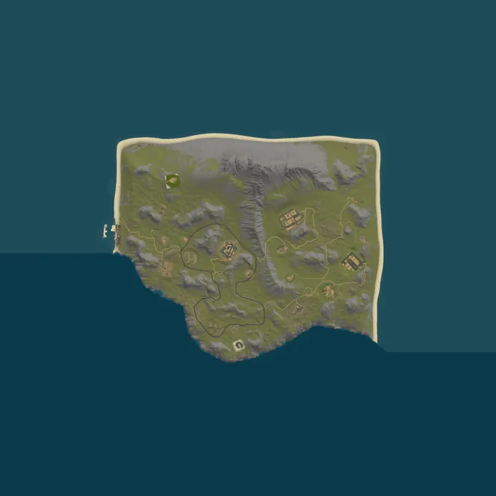 Map of BotWorld PVE AI Player70 Live Bots 5X - Wiped - 4d ago