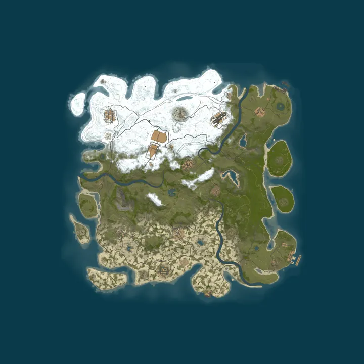 Map of Mandarin