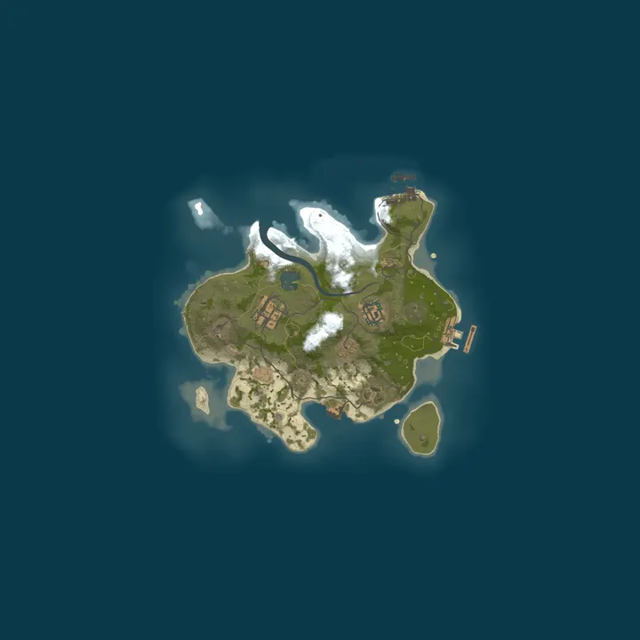 Map of Mein Rust Server