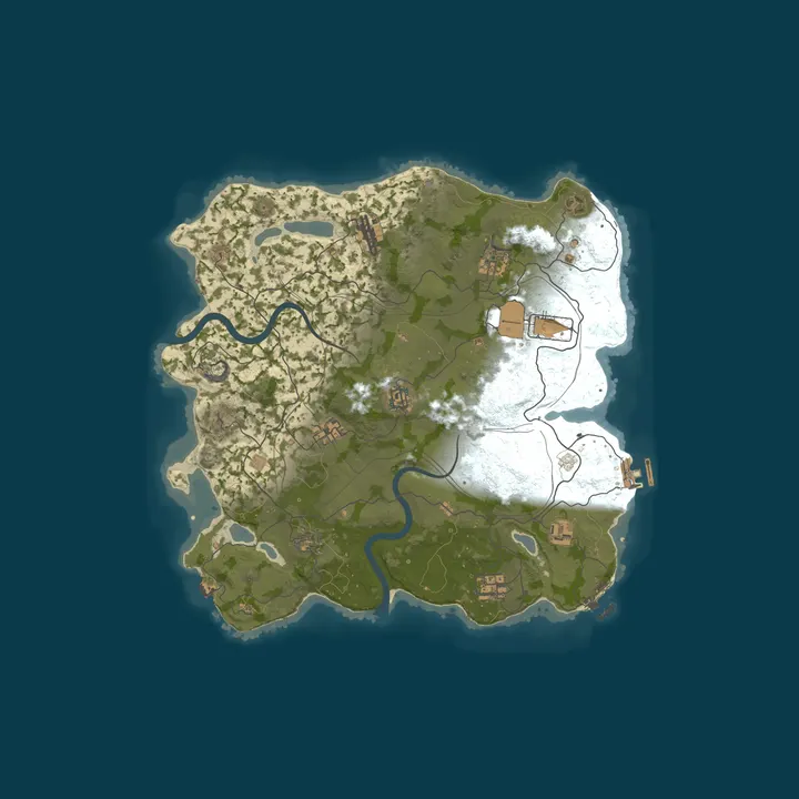 Map of WARBANDITS.GG EU 2X Monthly |Solo/Duo/Trio/Quad|No BP Wipes|