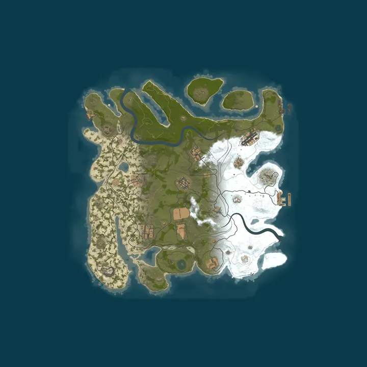 Map of [TR/EU] SKY - Solo/Duo/Trio/Quad/Max5 | Just Wiped 08.10