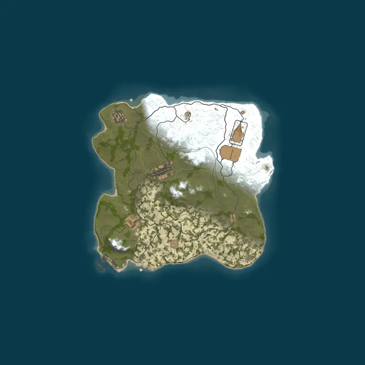 Map of ◤◥◤ORAX.LAND◥◤◥ 1v1 BG/ X10000000000000000000000000