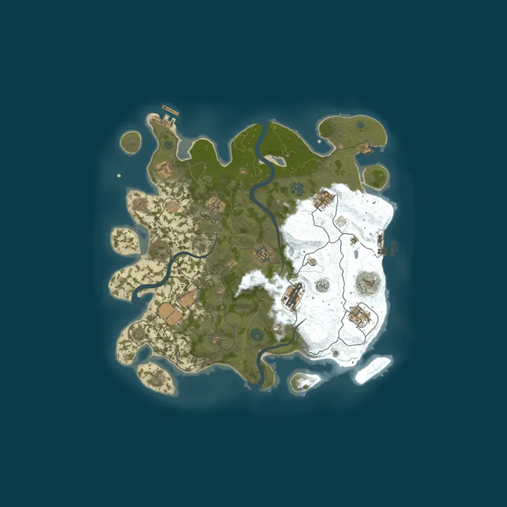 Map of Nordic Fjords